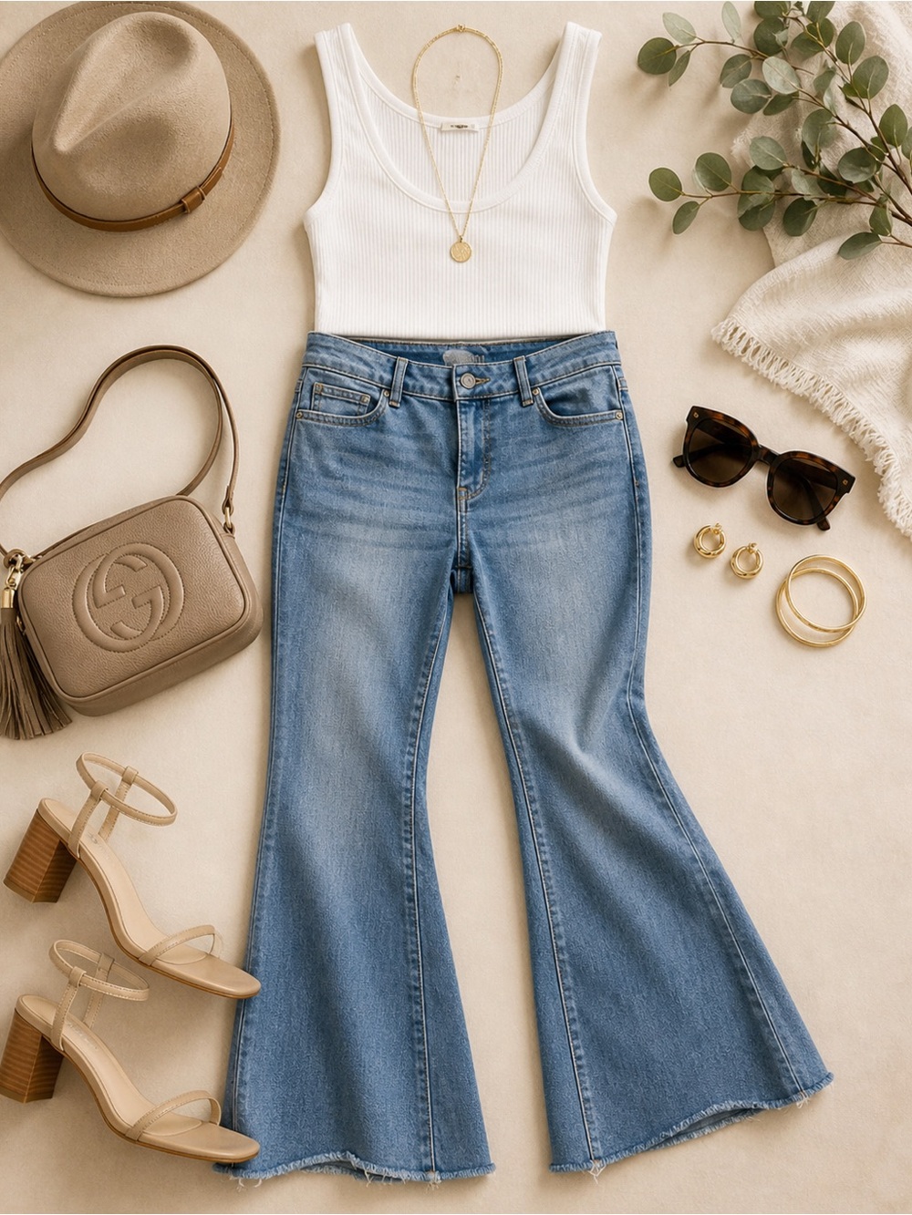 Rewash Light Blue Flare Jeans 11/30 fits women’s size 10 stretch bell bottoms